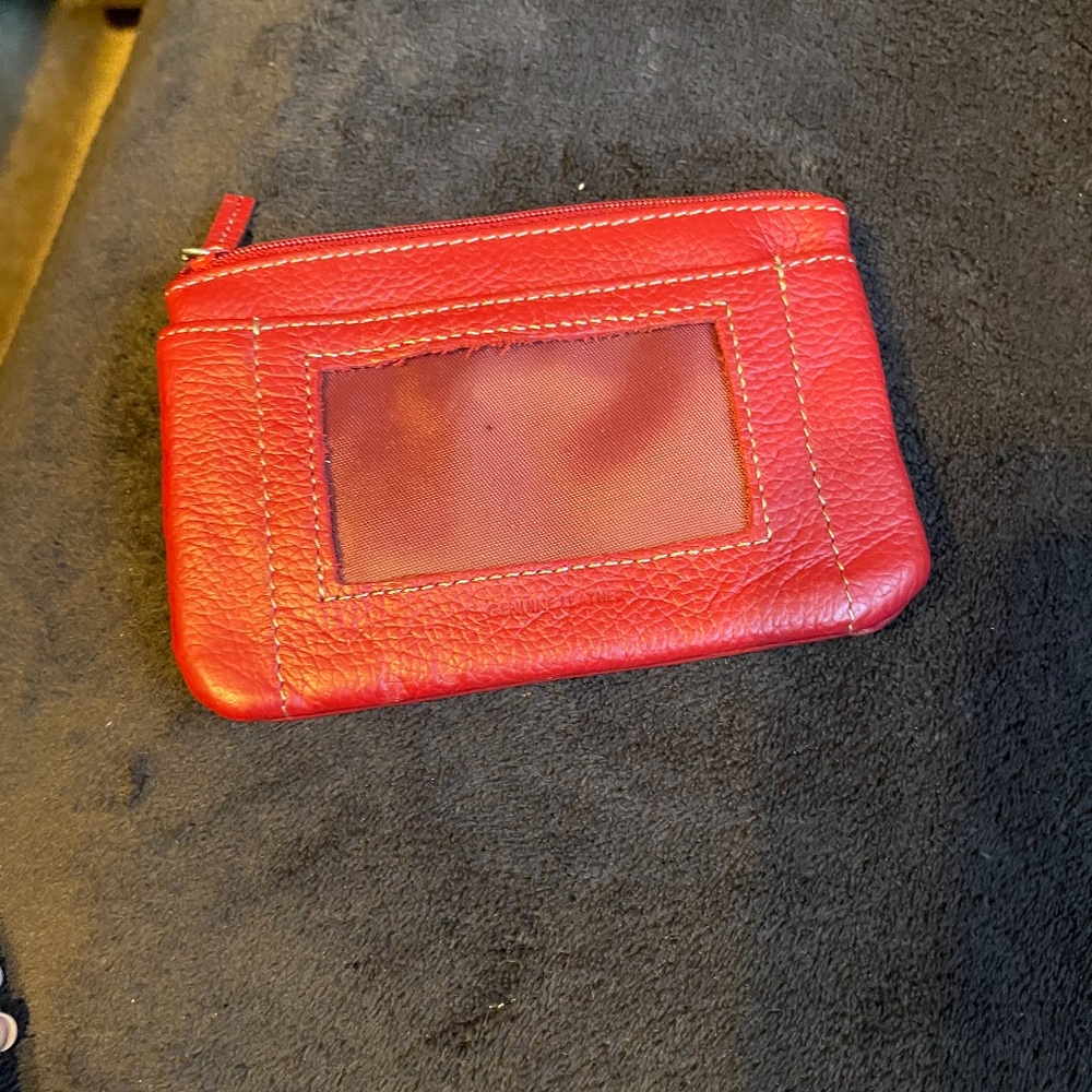 Mini Red Wallet